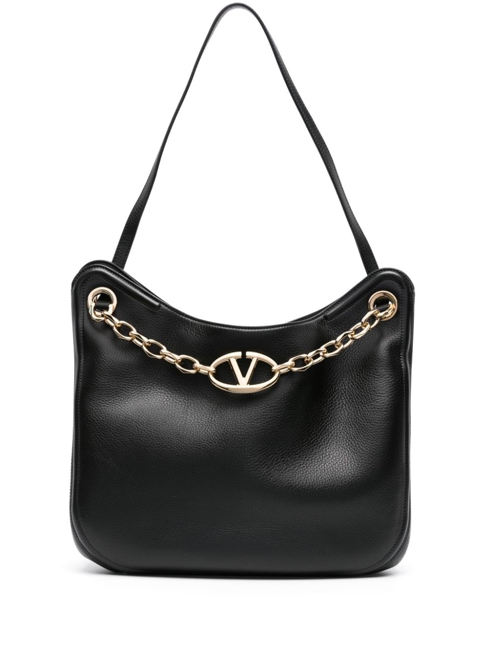 VLogo Signature chain-link shoulder bag - 1