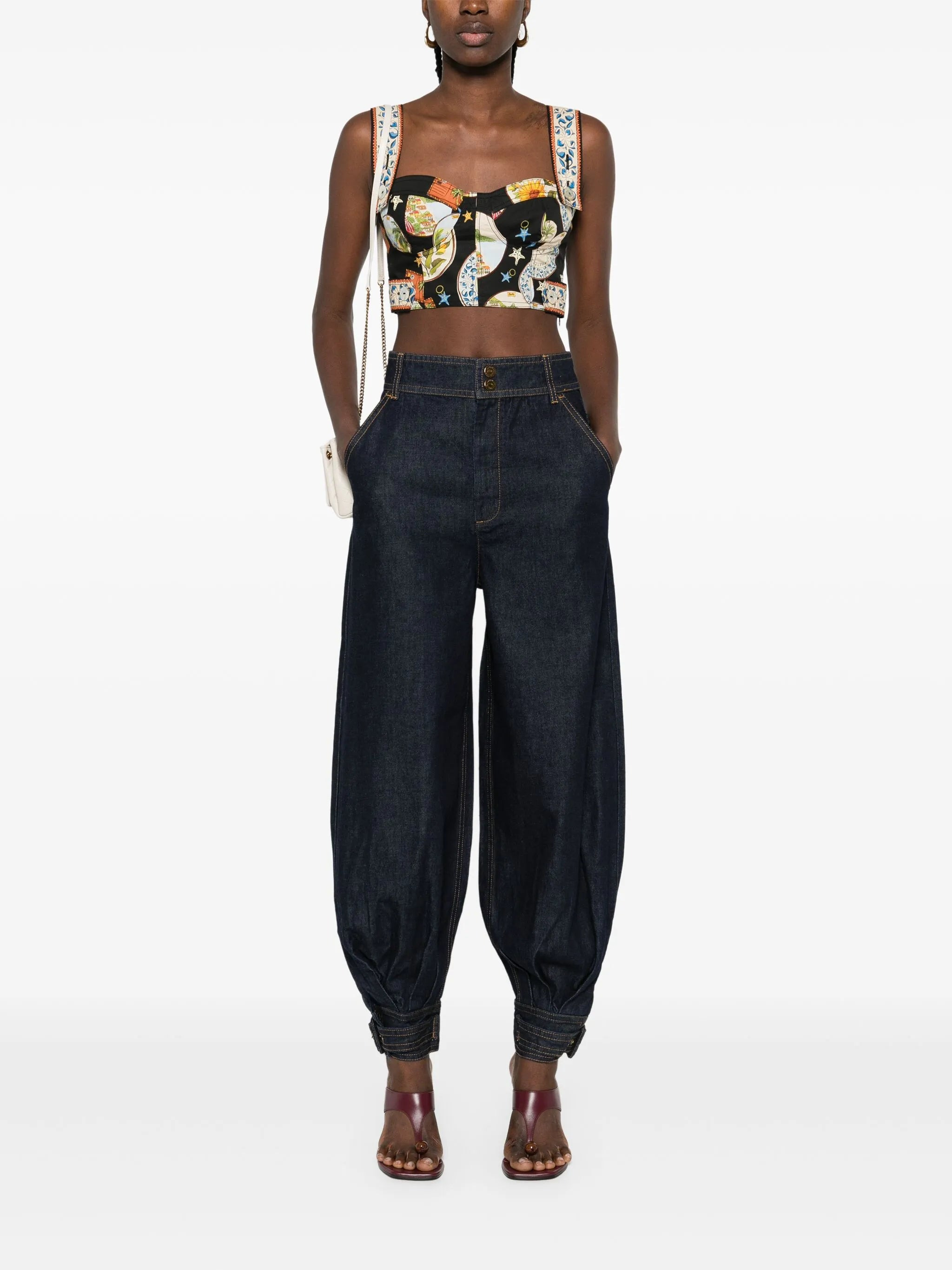 Hypnotic balloon-cuffed jeans - 2