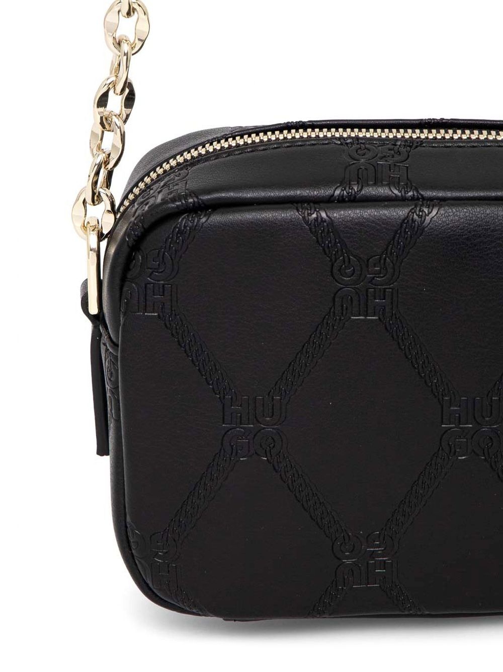 debossed-monogram cross body bag - 3
