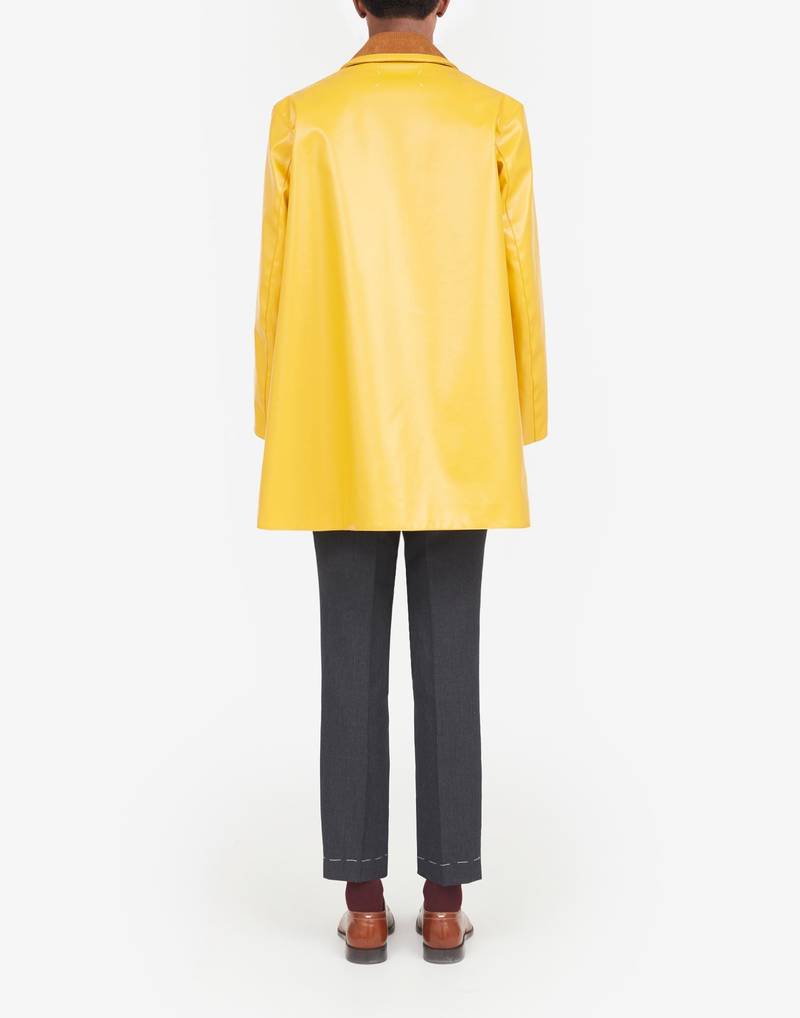 Coated canvas coat 4