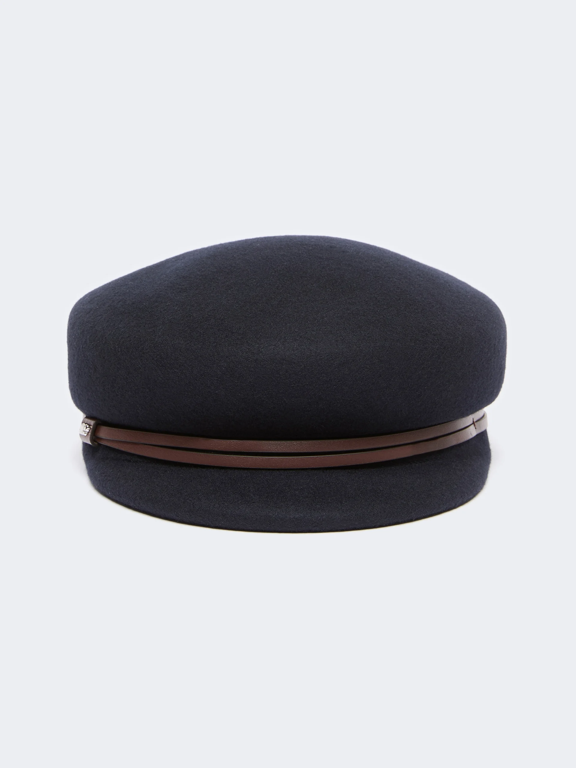 OPOSSUM Wool felt baker boy hat - ULTRAMARINE - 1