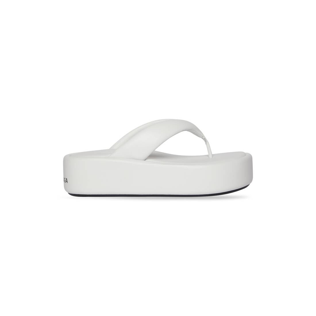 Women's Rise Thong Sandal in White - 1