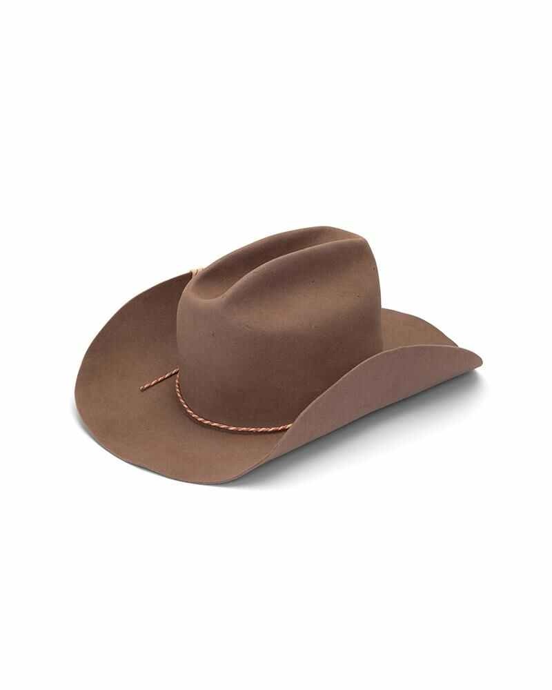 VIN COWBOY HAT BROWN - 2