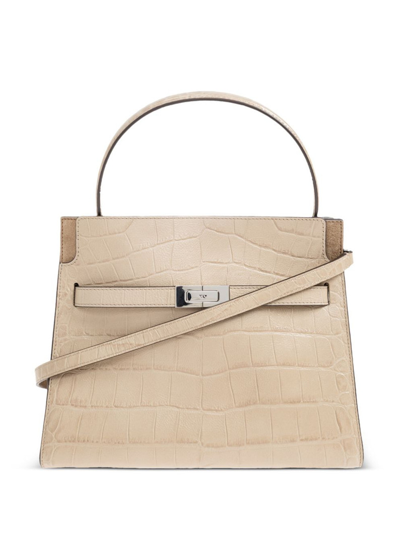crocodile-effect tote bag 1