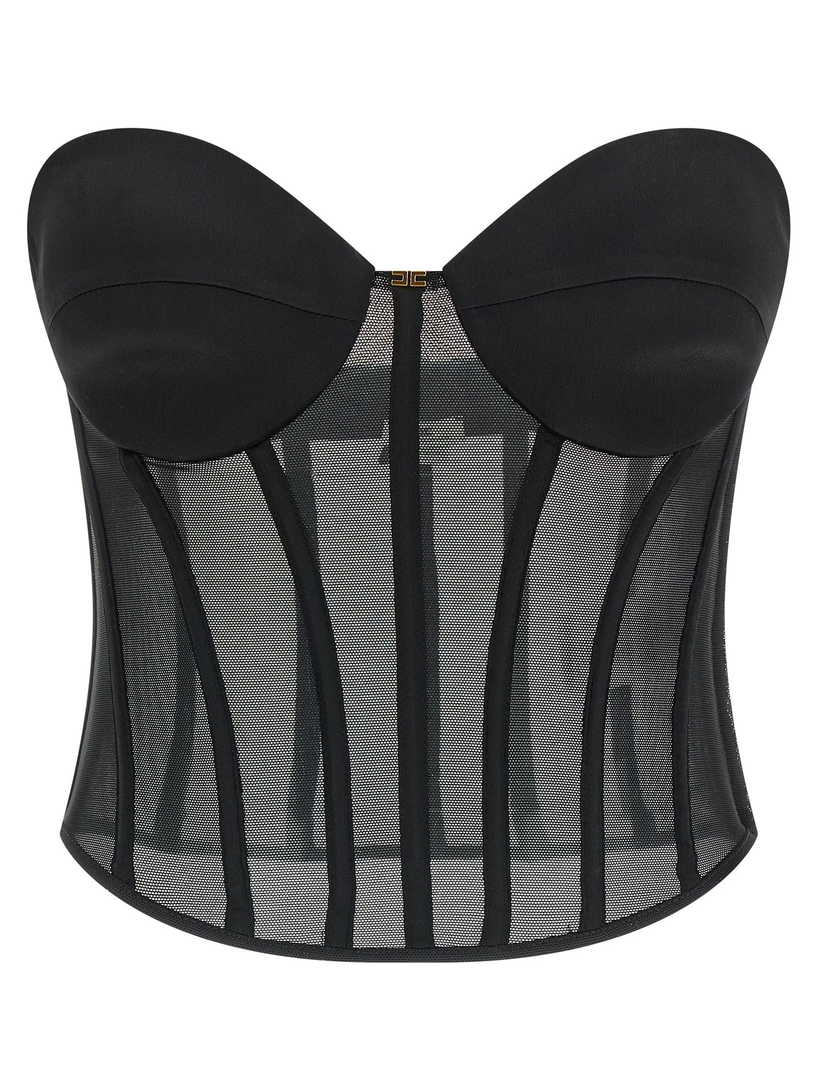Bustier Top Tops Black - 1