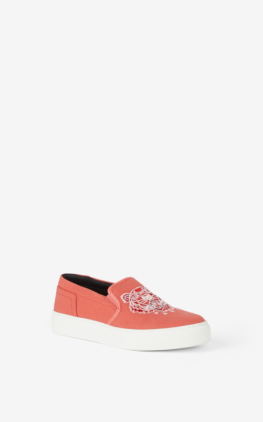 K-SKATE Tiger canvas slip-on sneakers - 3
