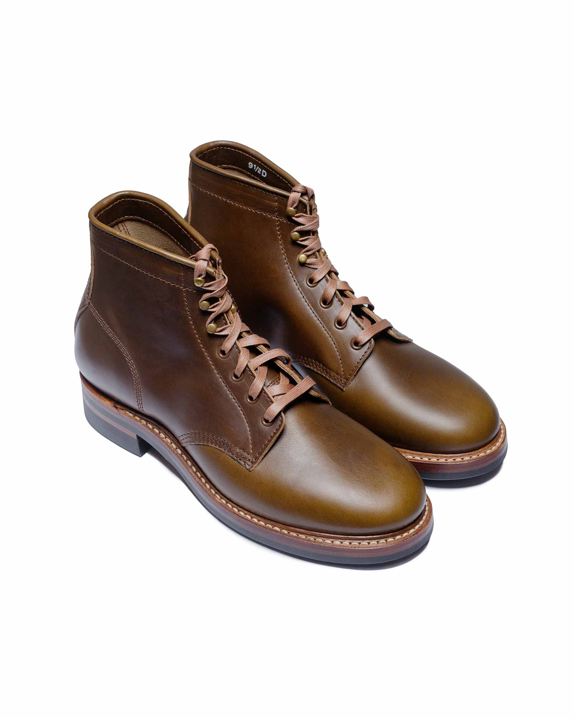 El Capitan Boots Horween Leather CXL Dark Olive - 2
