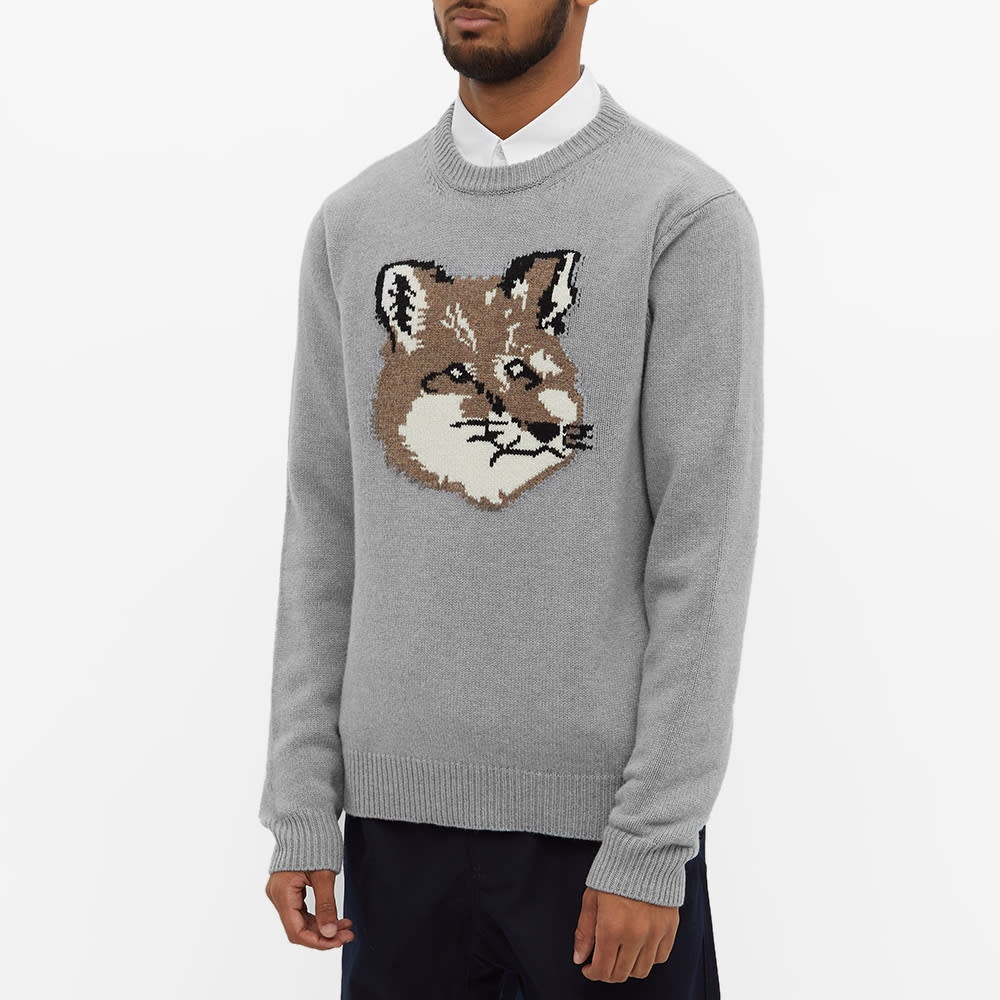 Maison Kitsuné Big Fox Head Pullover - 5