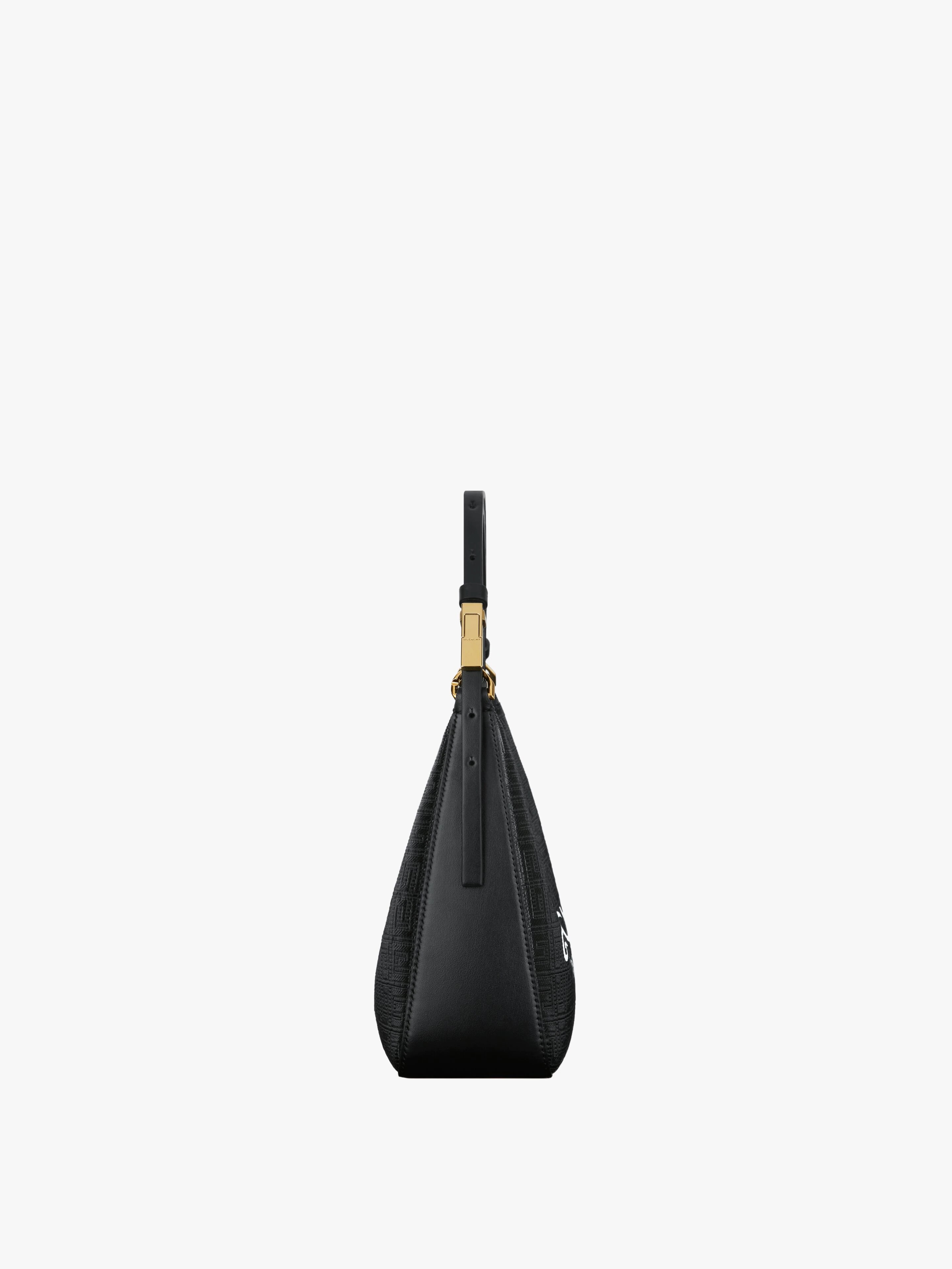 SMALL MOON CUT OUT BAG IN 4G COATED CANVAS 3