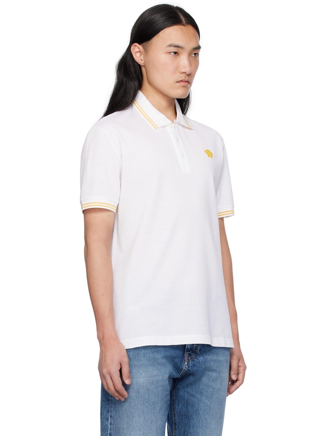 White Medusa Polo - 2