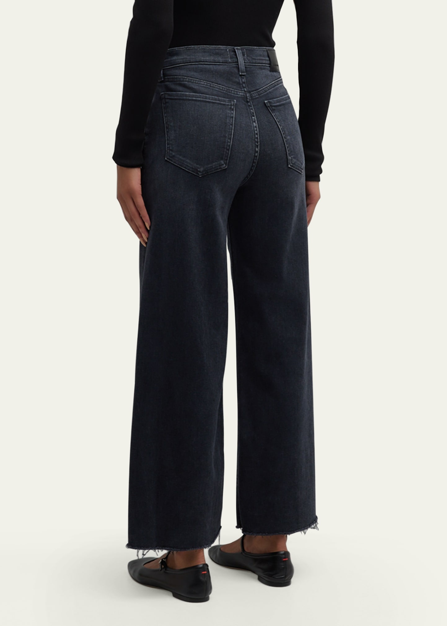 Lyra Wide-Leg Cropped Jeans - 3