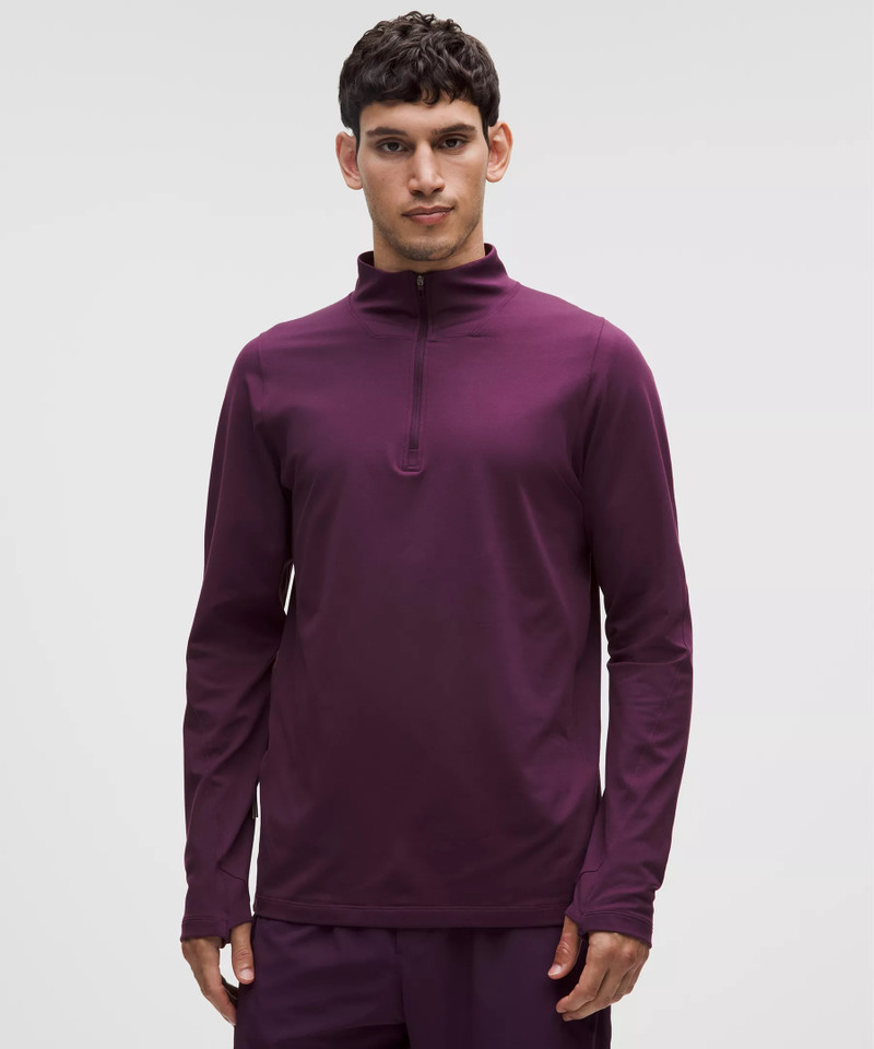 Rulu Fleece Half-Zip Long-Sleeve Shirt 1