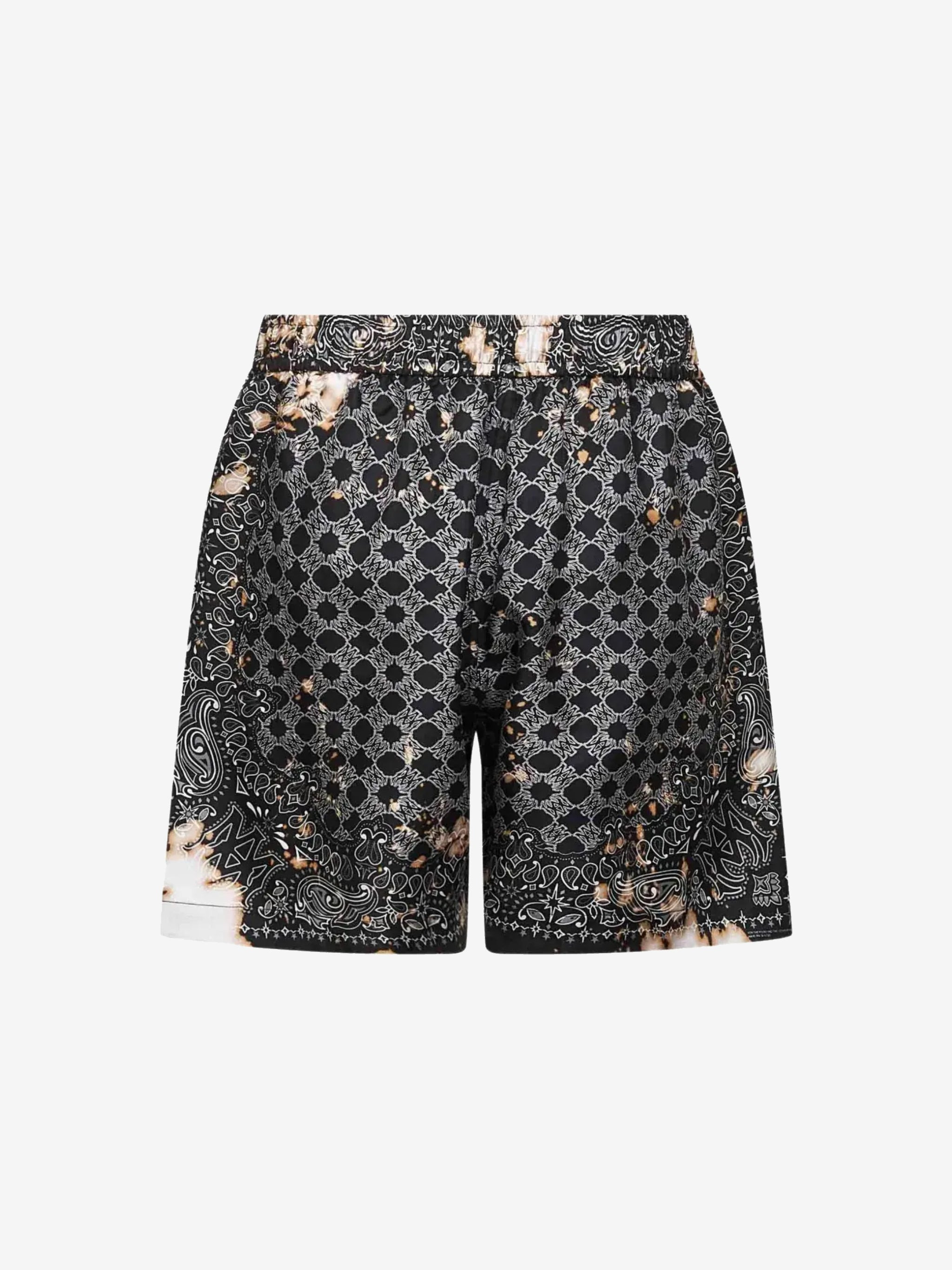 AMIRI - Men Bleach Bandana Short - 2