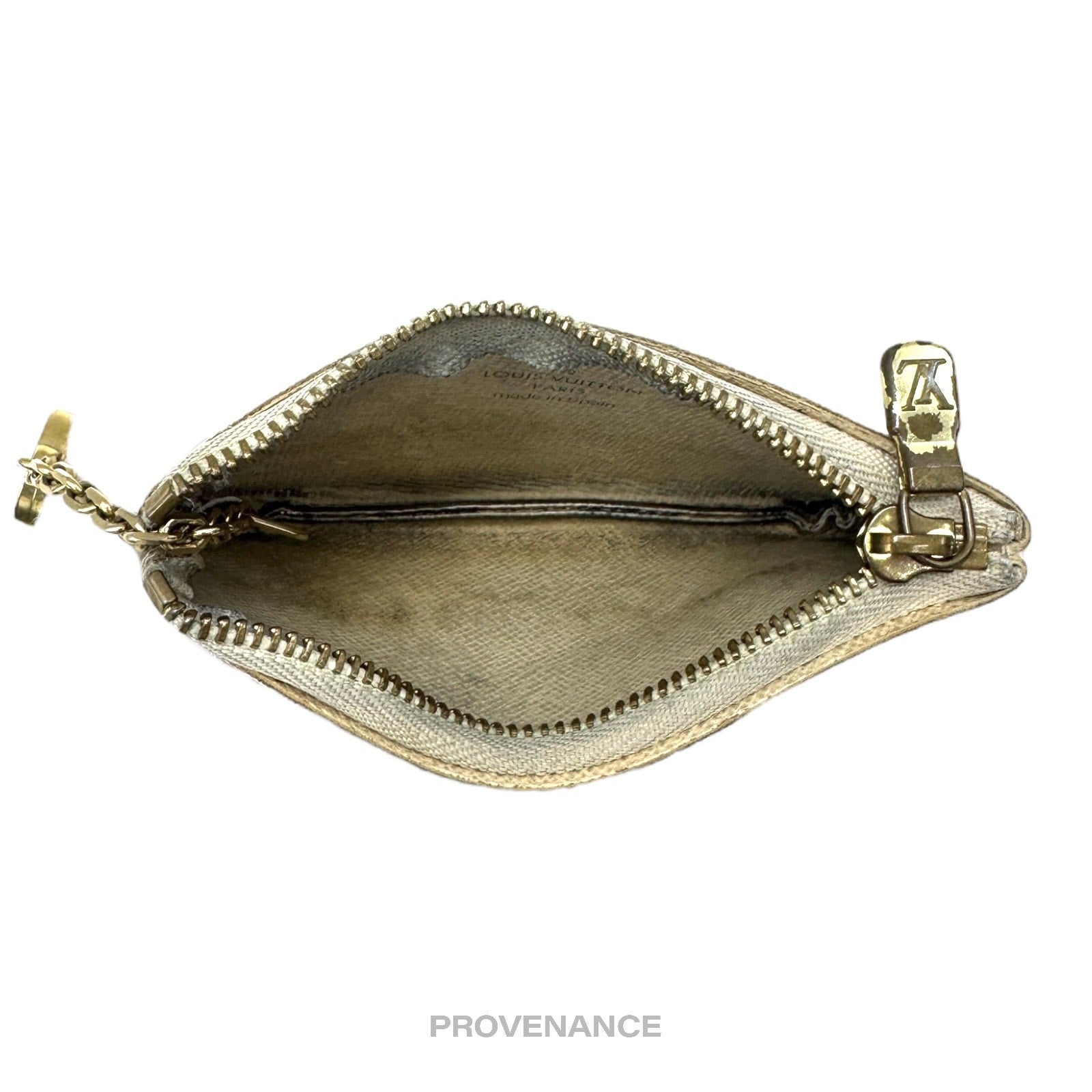 Louis Vuitton Key Pouch Cles - Damier Azur - 7