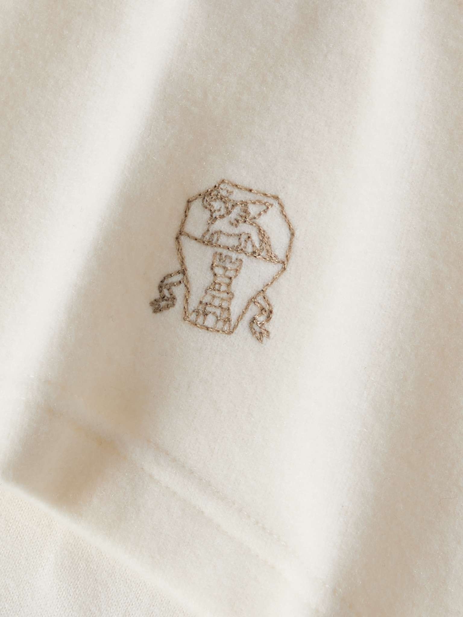 Logo-Embroidered Cashmere-Blend Balaclava - 3