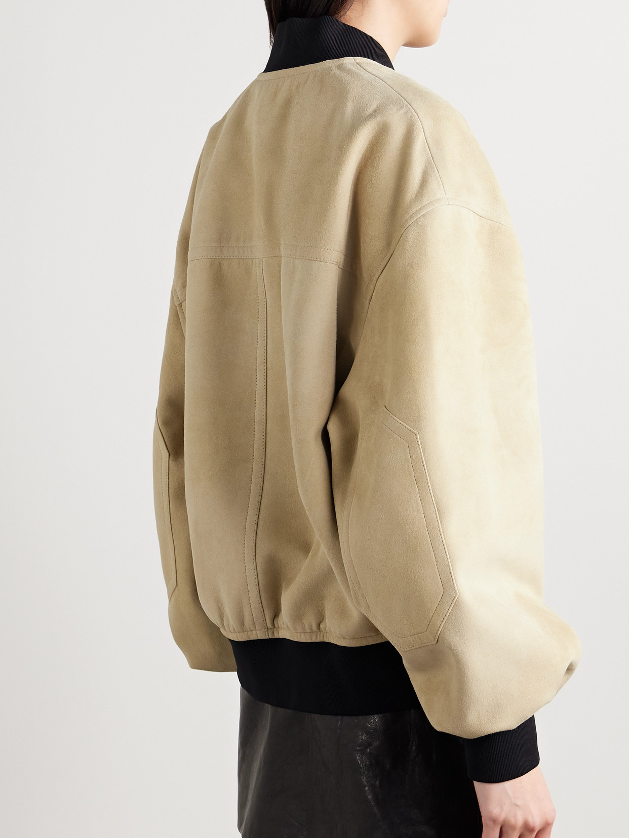 Spence Suede Bomber Jacket - 3