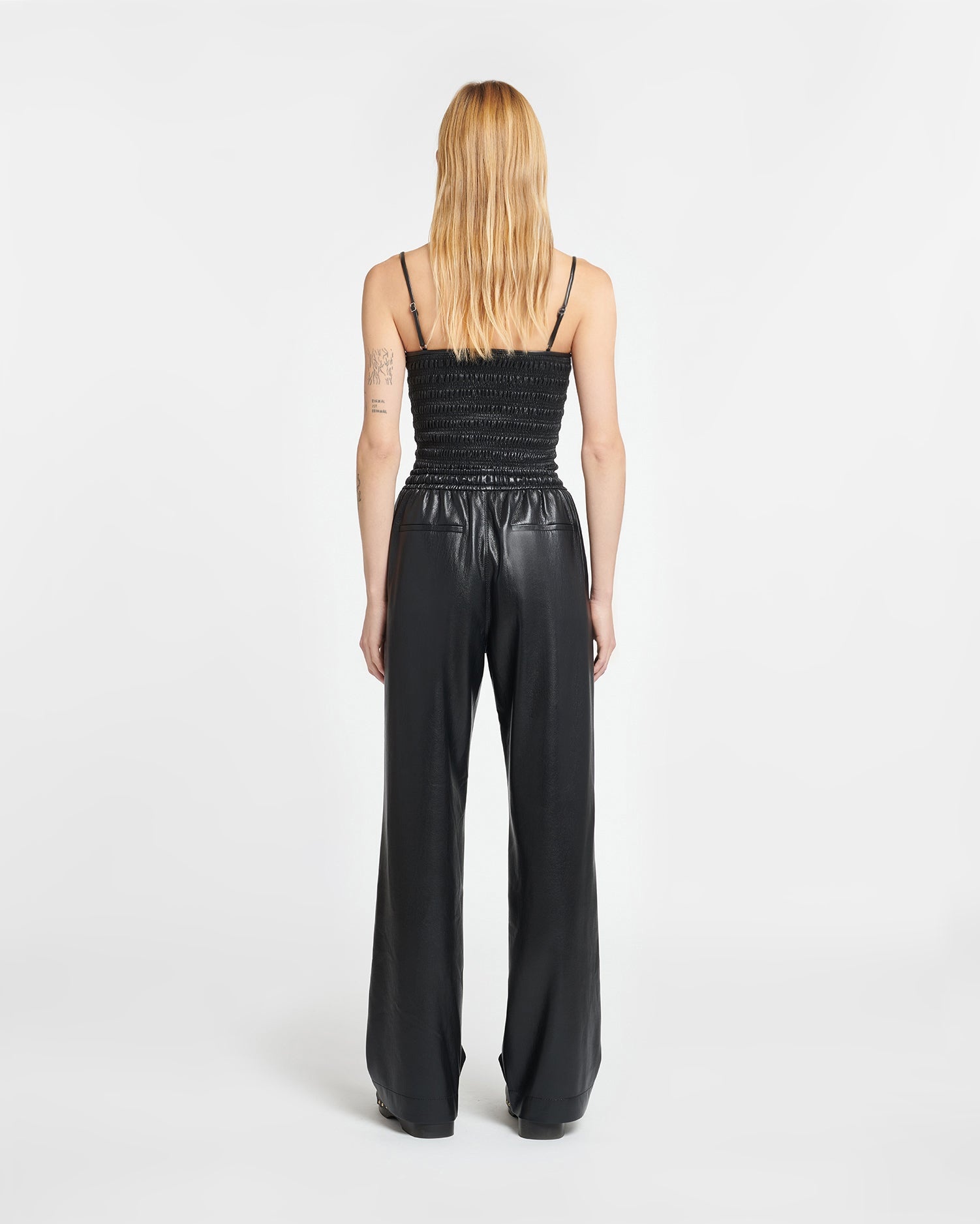 Okobor™ Alt-Leather Drawstring Pants - 3