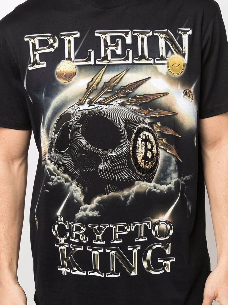 'Crypto King' cotton T-shirt 5