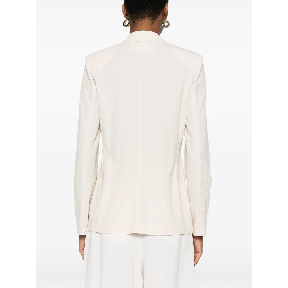 Harris Wharf London Neutrals Jackets - Blazers Women - 3