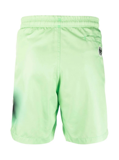 PHILIPP PLEIN logo-print swimming shorts outlook