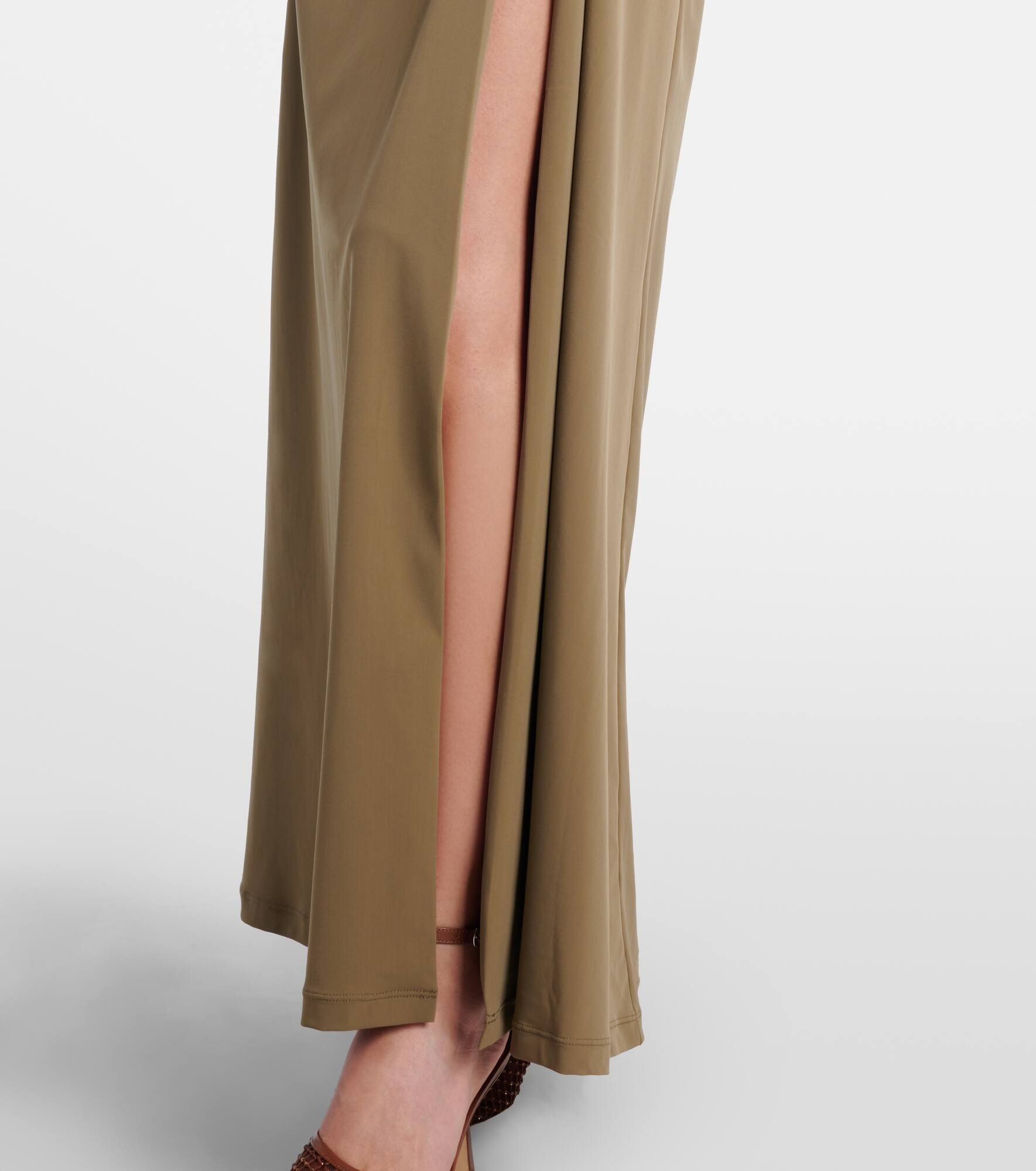 Orbit ruched maxi dress - 5