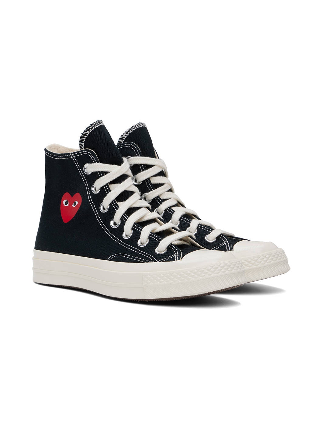 Black Converse Edition Chuck 70 OG Single Heart Sneakers - 4