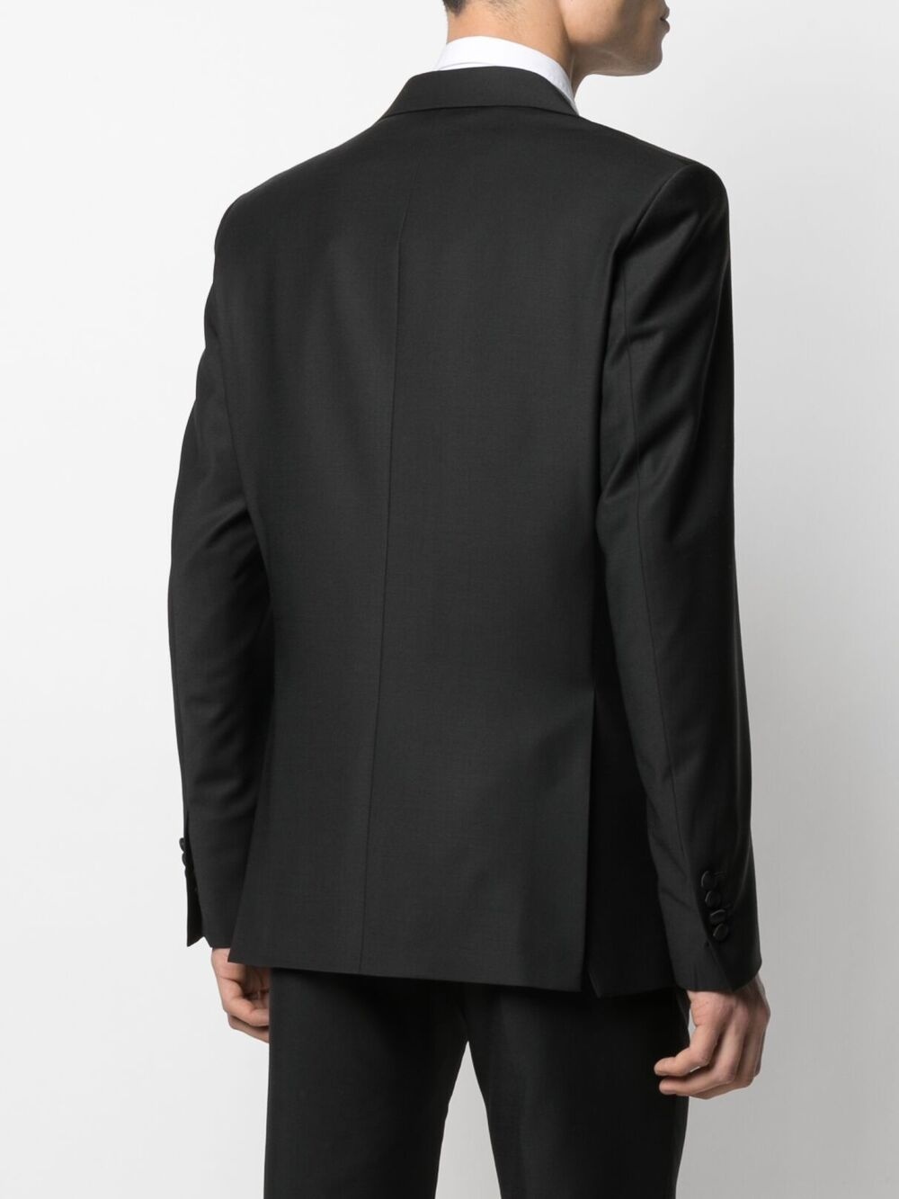 peak-lapels single-breasted jacket - 4