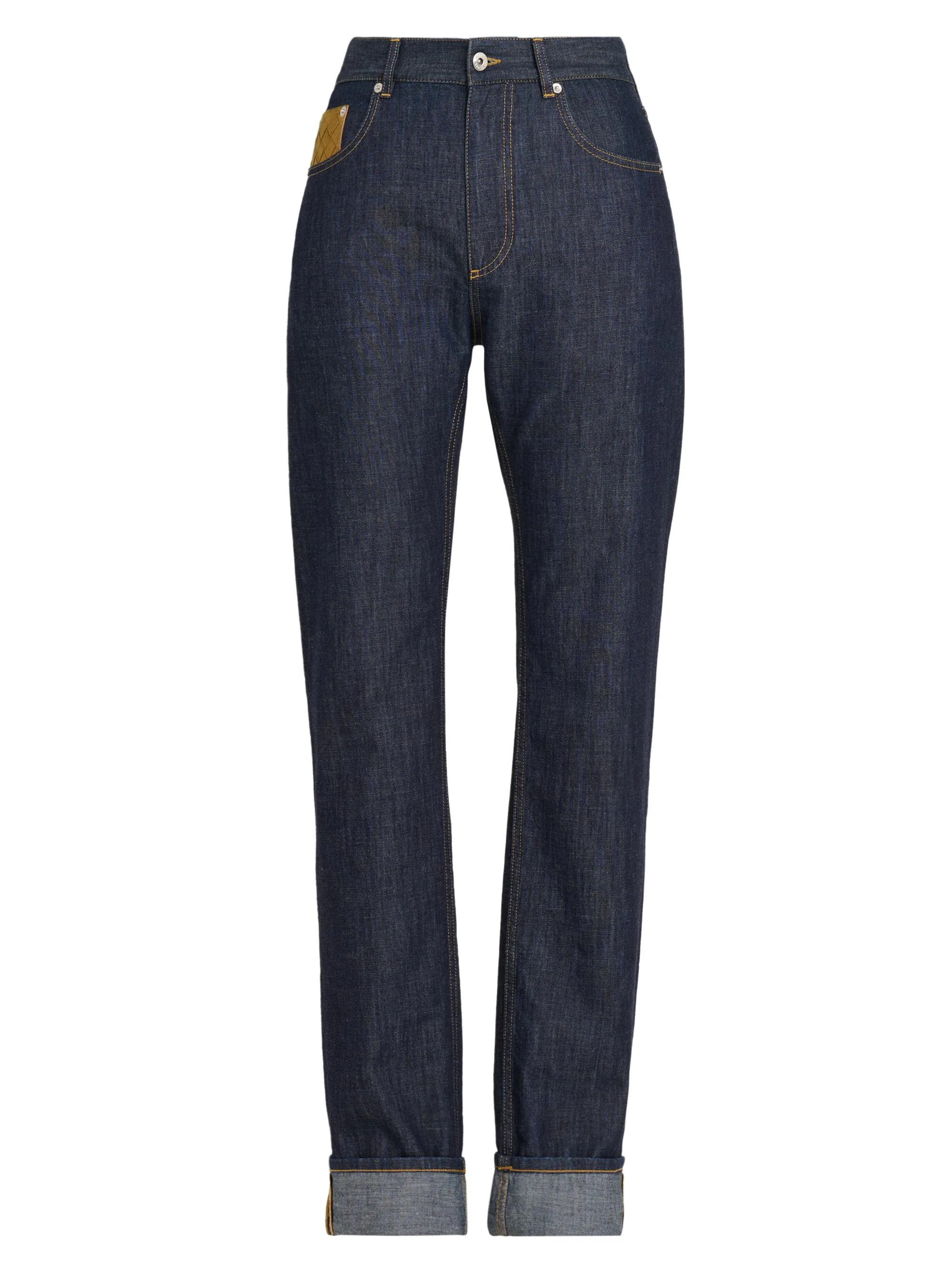 Women's Mid-Rise Straight-Leg Jeans - Indigo - 1