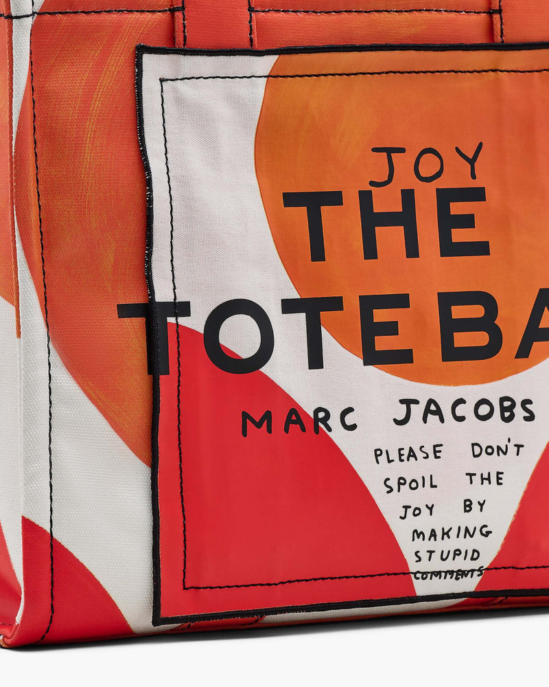DAVID SHRIGLEY X MARC JACOBS CANVAS MEDIUM TOTE BAG 4
