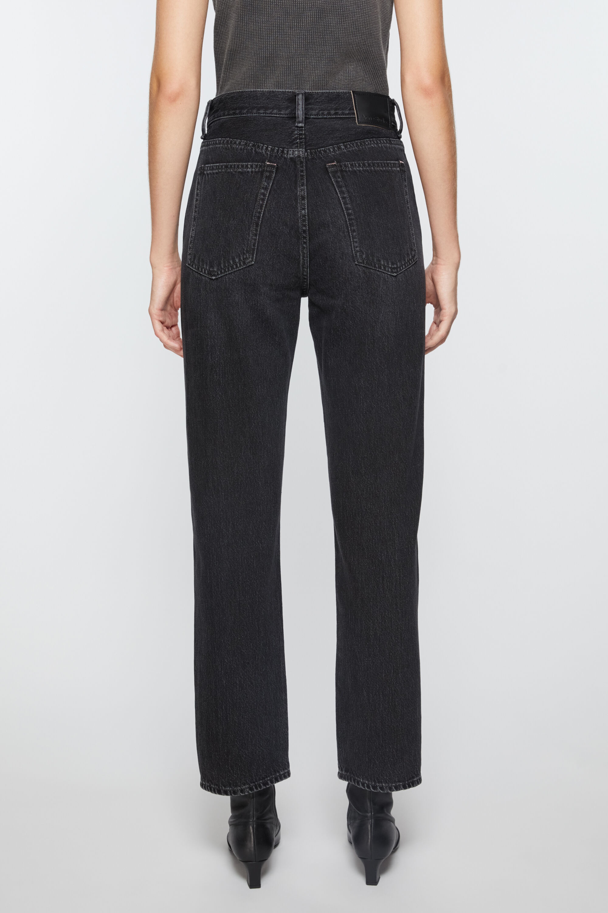 Regular fit jeans - Mece - Black - 4