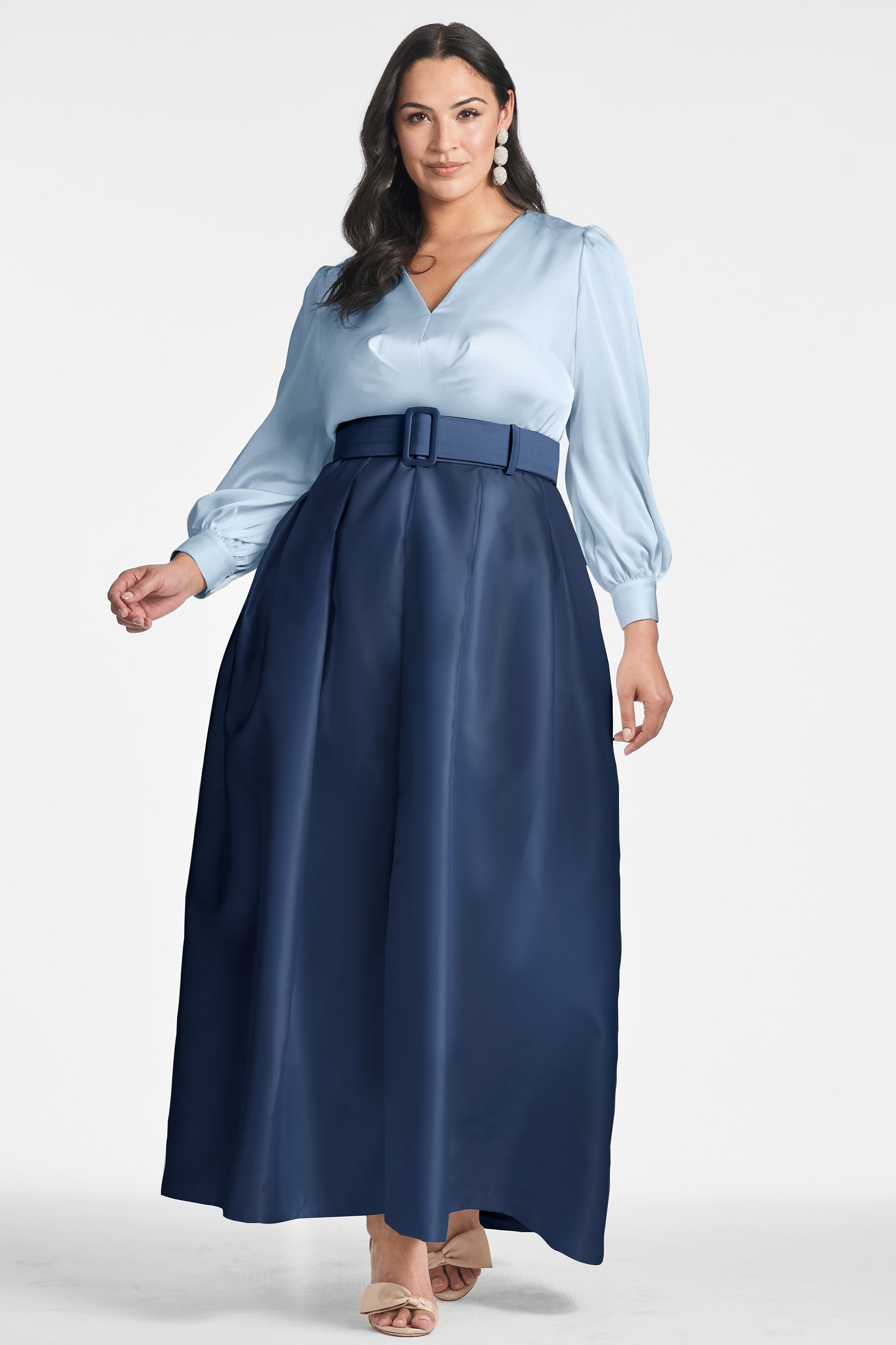 Zoe Gown - Slate/Navy - 5
