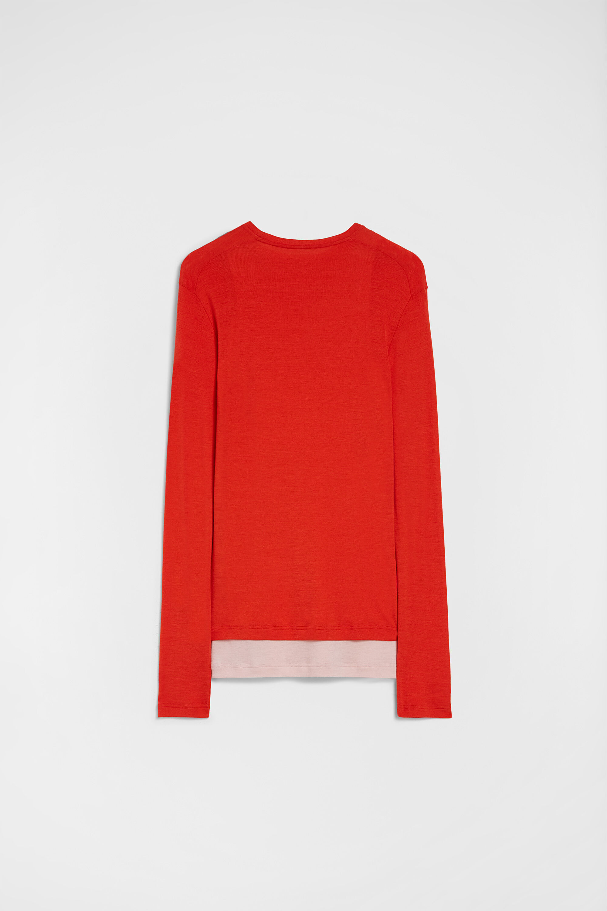 Lightweight Wool Layered T-Shirt - 7