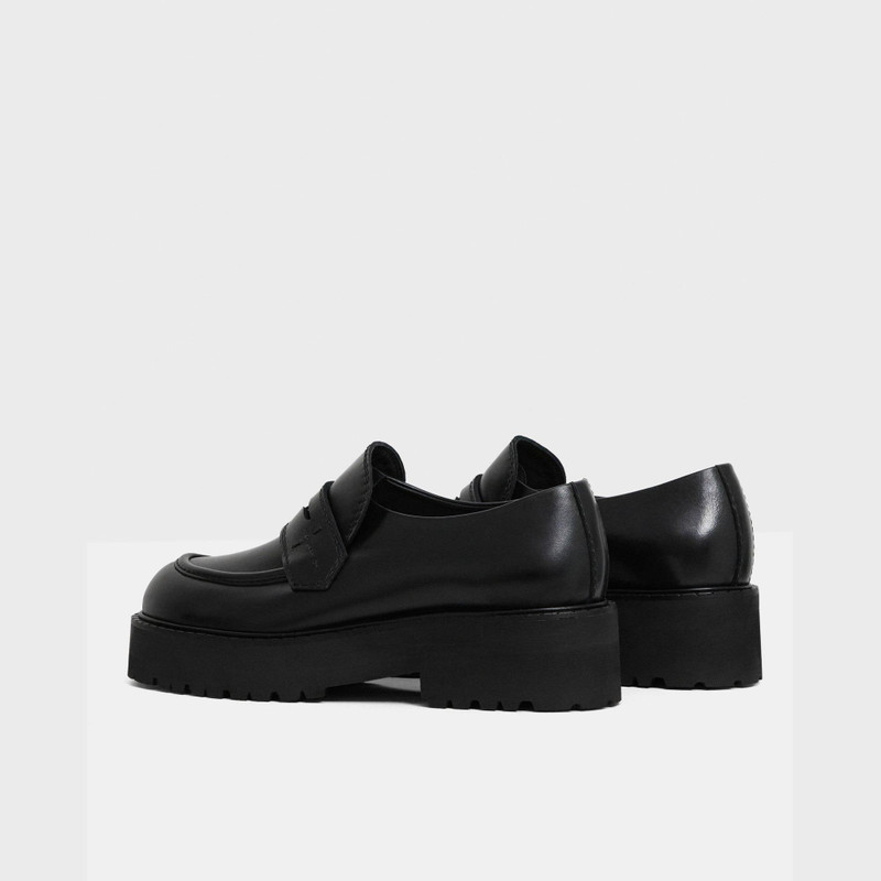 Leather Platform Loafer 4