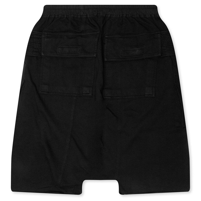 Rick Owens DRKSHDW CREATCH CARGO PODS - BLACK outlook