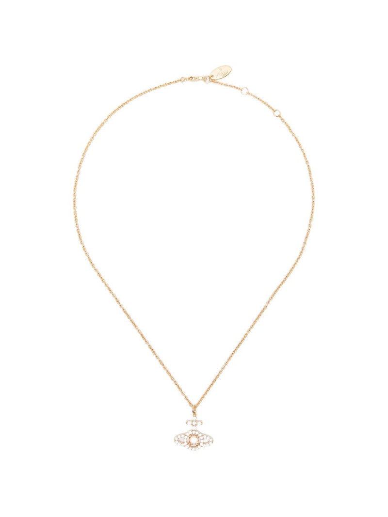 Olympia crystal-embellished necklace 1