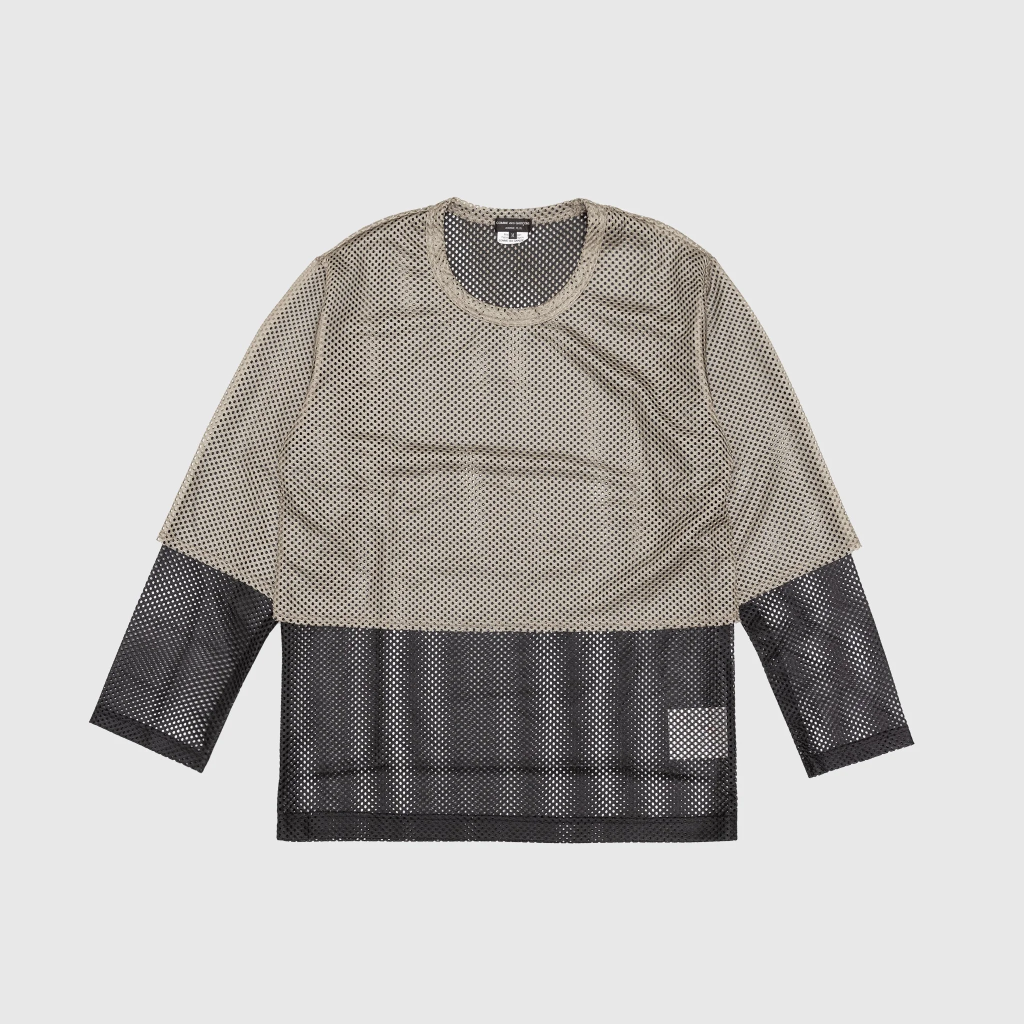 DOUBLE LAYERED MESH JERSEY L/S SHIRT - 1