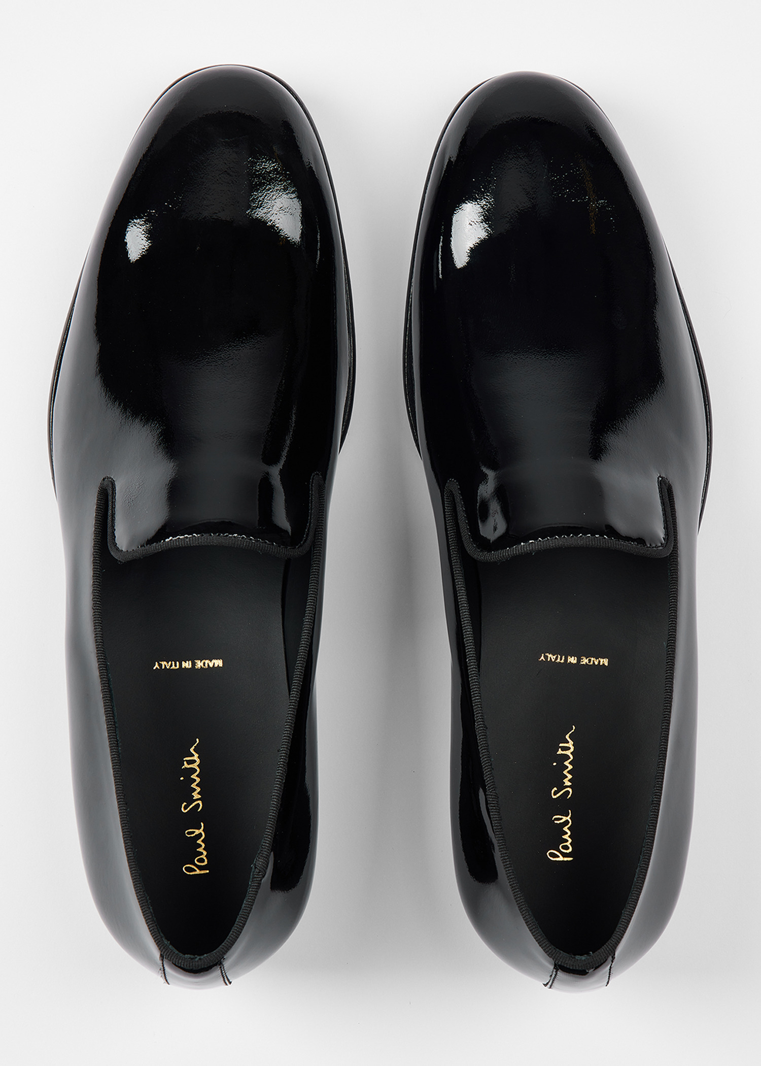 Black Patent Leather 'Rudyard' Loafers - 5