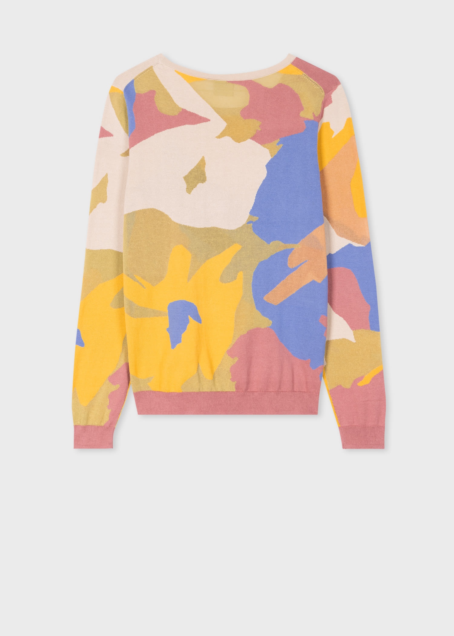 'Floral Collage' Intarsia Sweater - 2