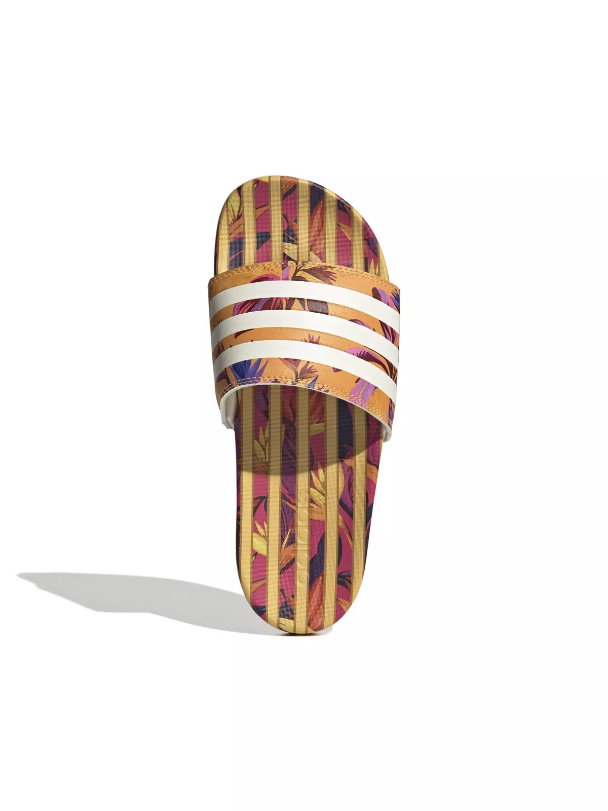 Adilette Comfort "Bright Orange/Off White/Off White" Women's Sandal - 5