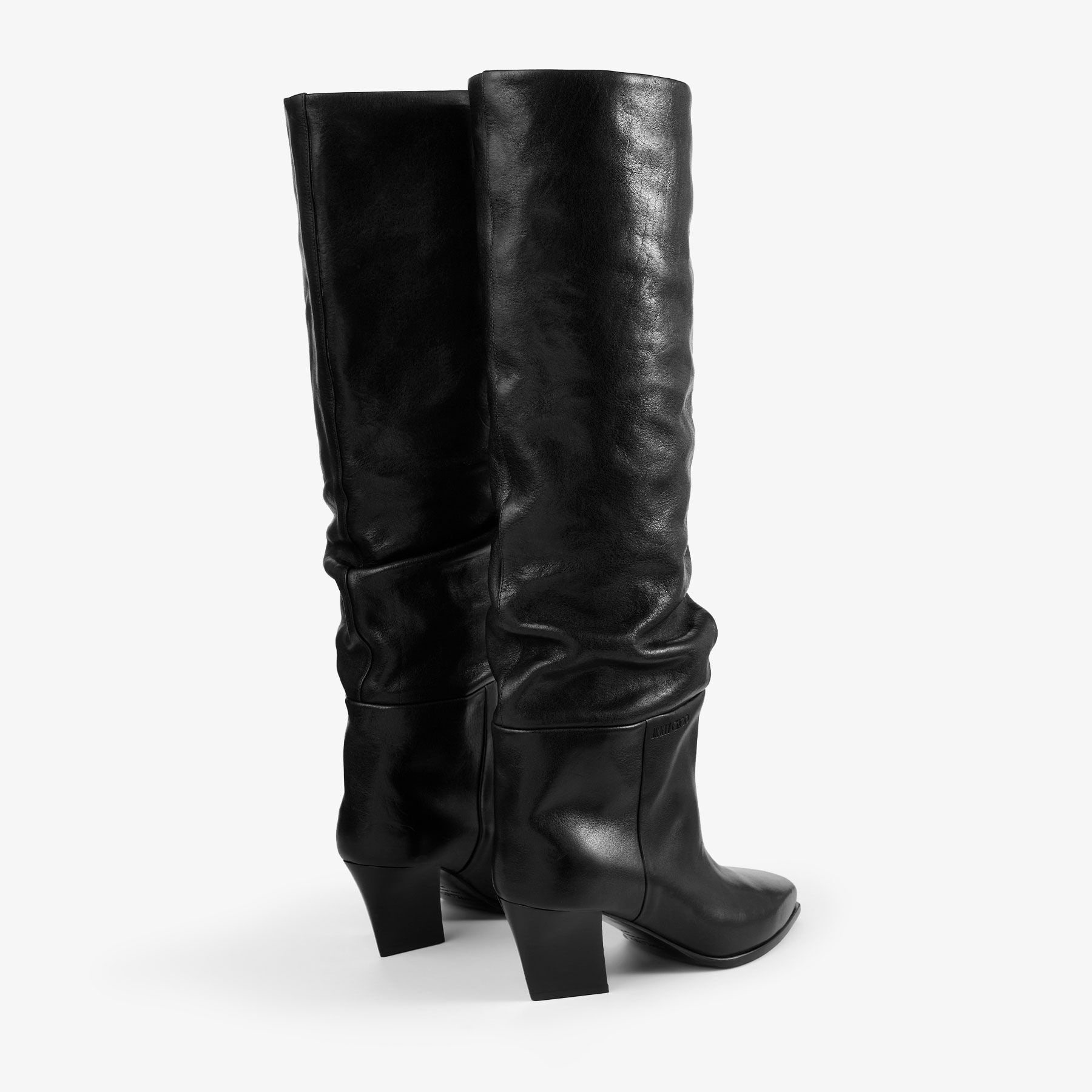 Hart Knee Boot 60
Black Shiny Calf Leather Knee High Boot - 4