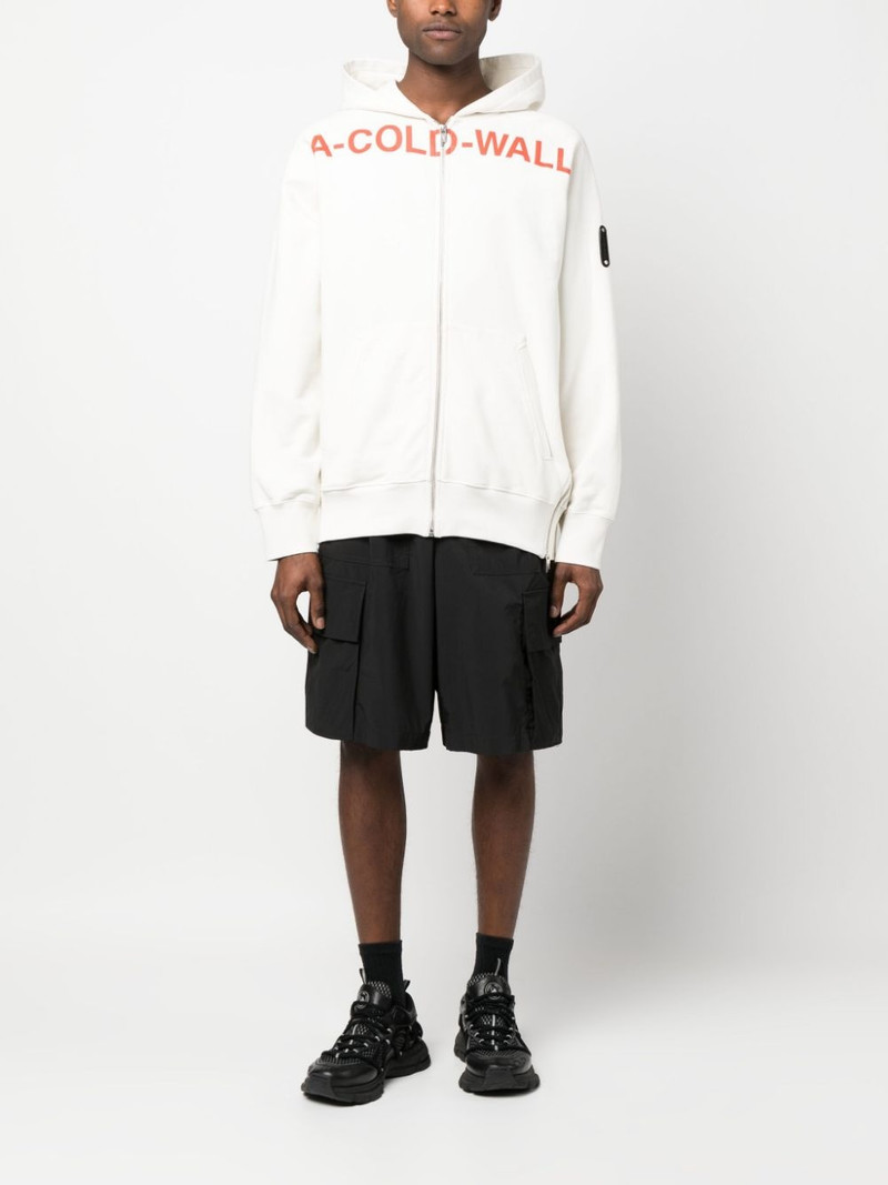 A-COLD-WALL* Sphere logo-print hoodie outlook