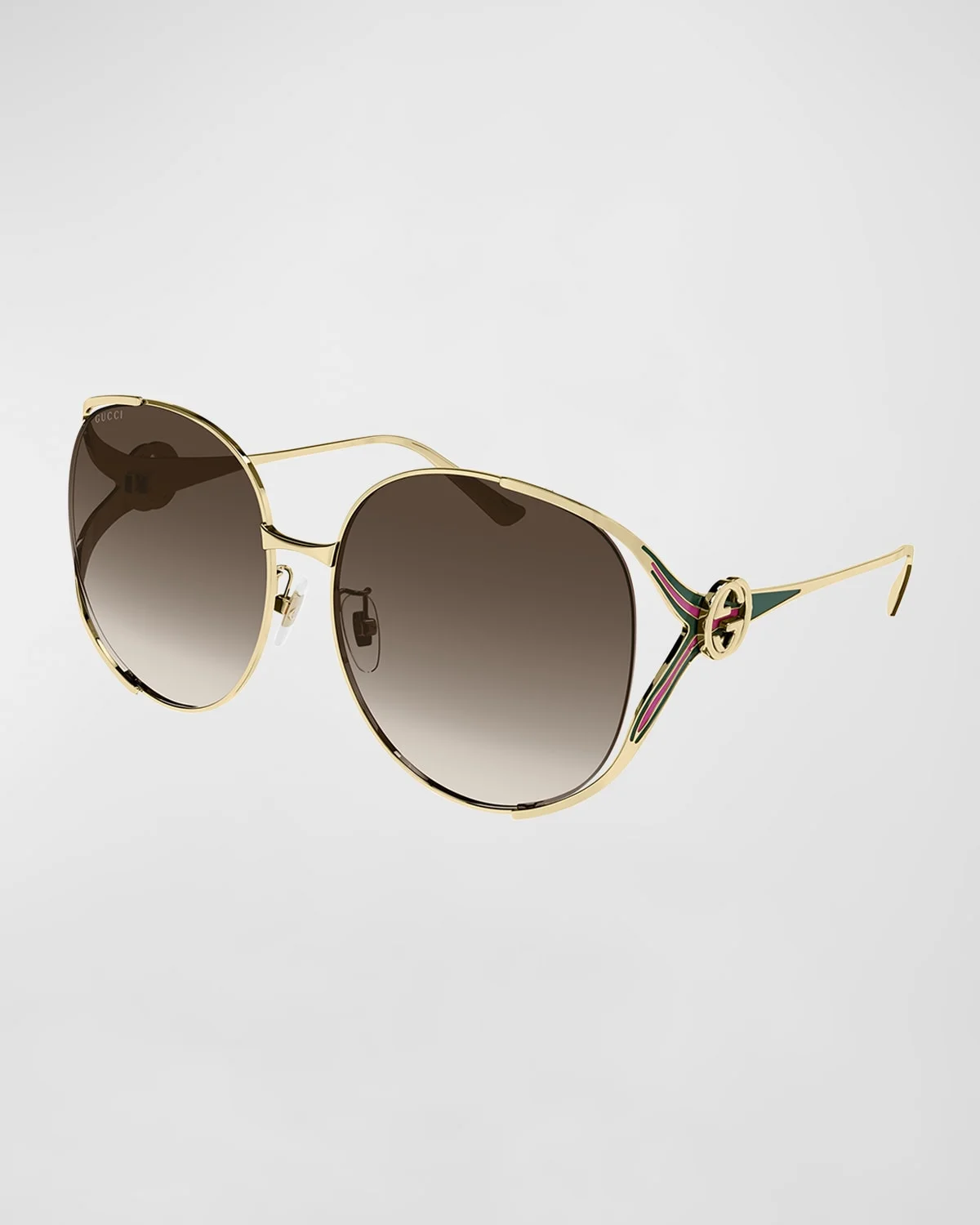 Oversized Oval GG Sunglasses - 1