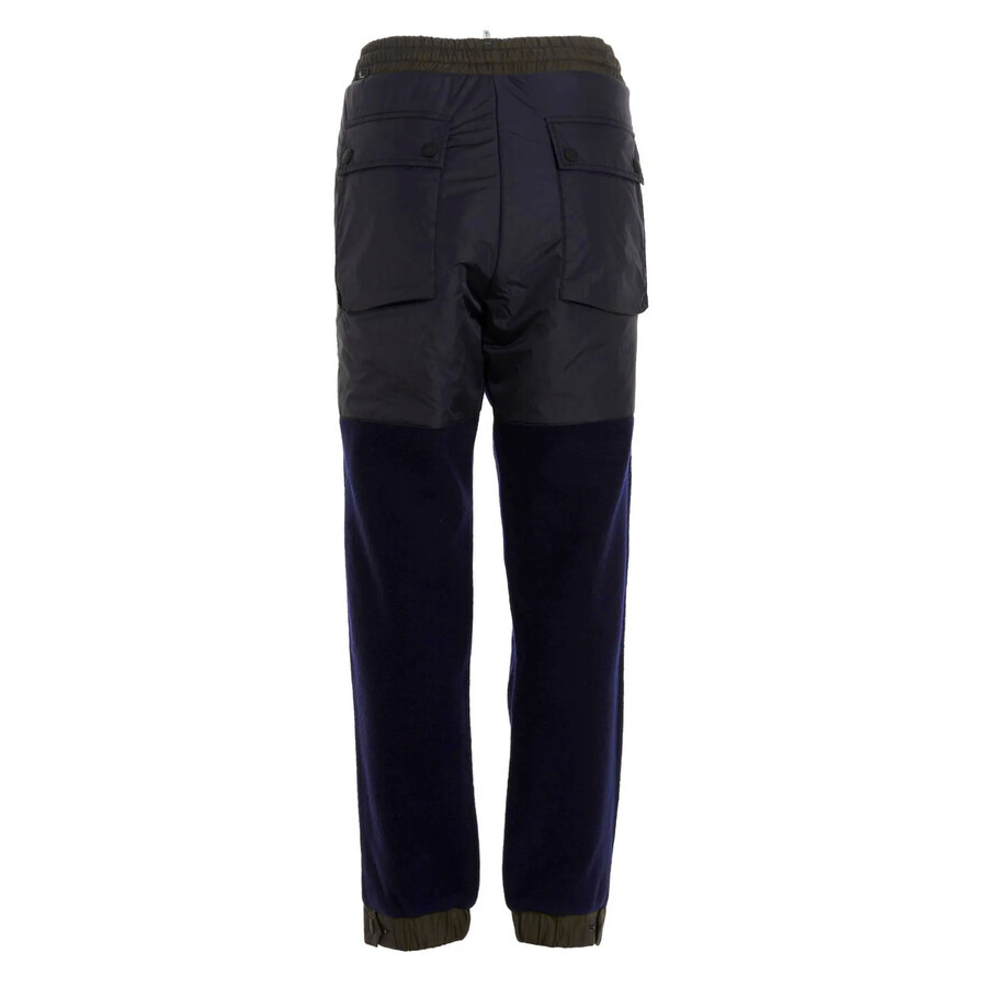 Moncler Grenoble Fleece Track Pants In Dark Navy - 6