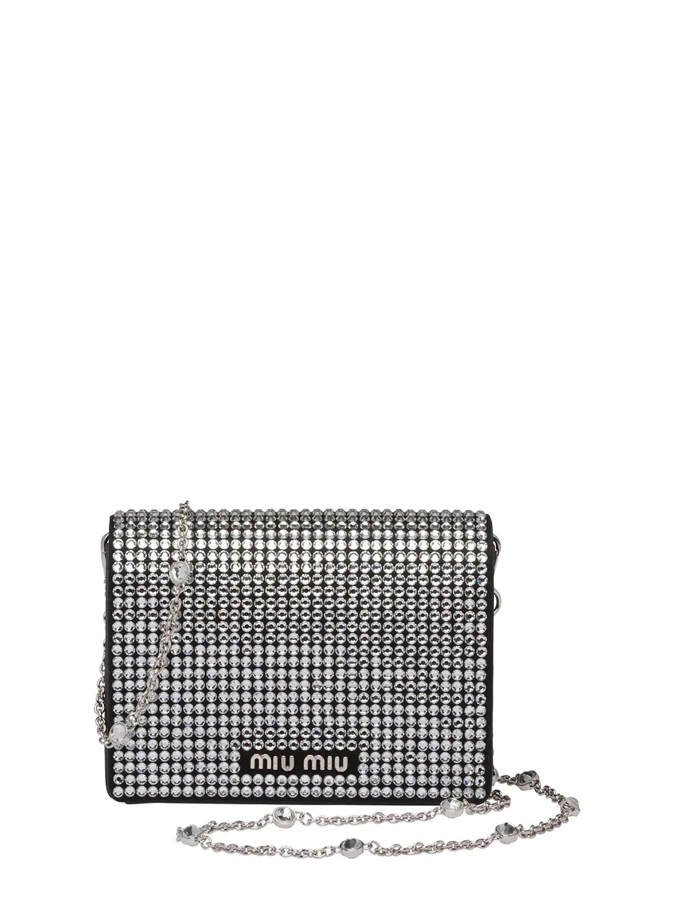 Starlight crystal-embellished clutch - 1