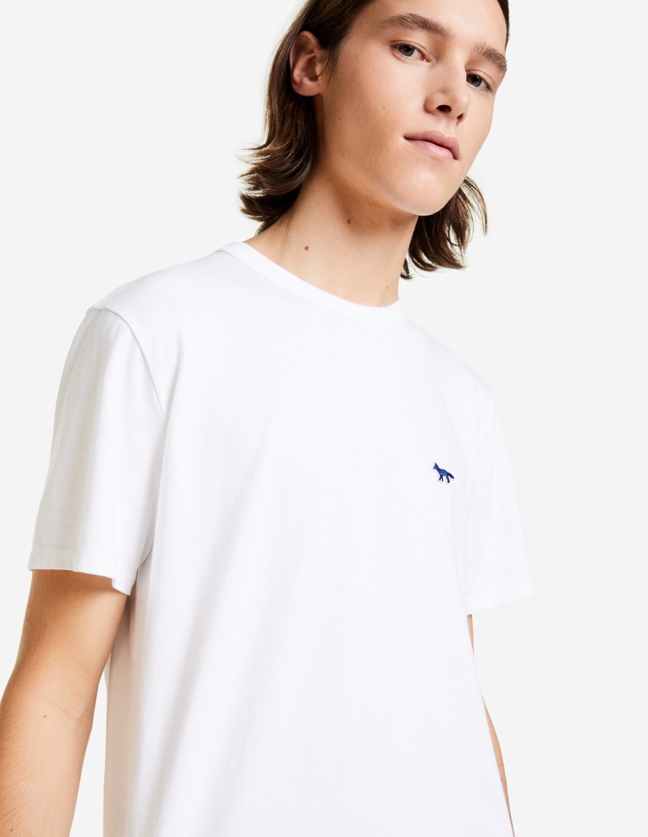 NAVY FOX PATCH CLASSIC TEE-SHIRT - 3