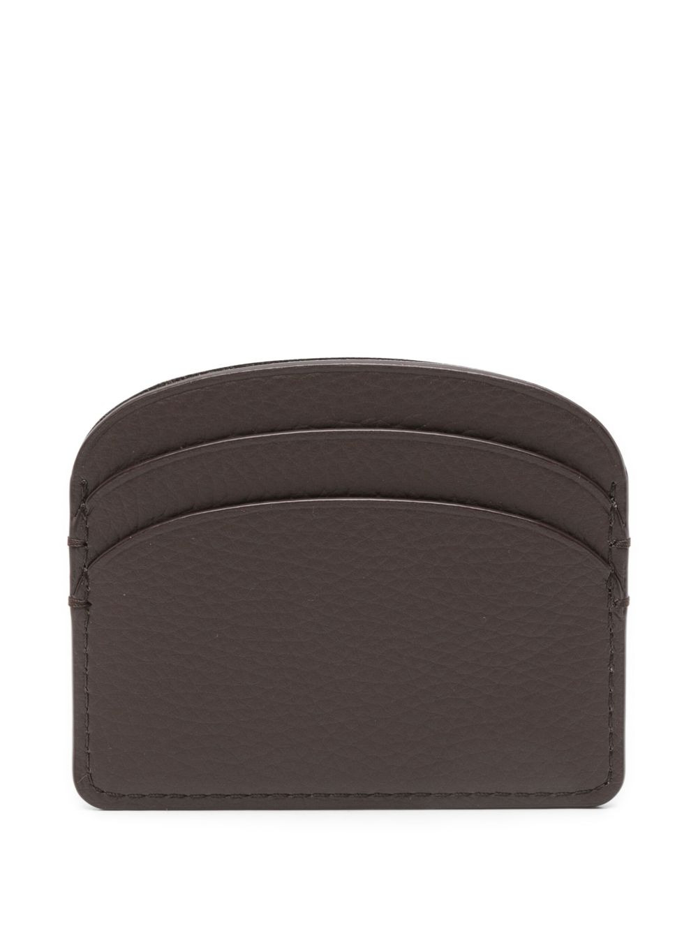 Demi-Lune curved-edges card holder - 2
