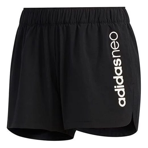 (WMNS) adidas neo W Cs Sports Black Shorts FN6443 - 1