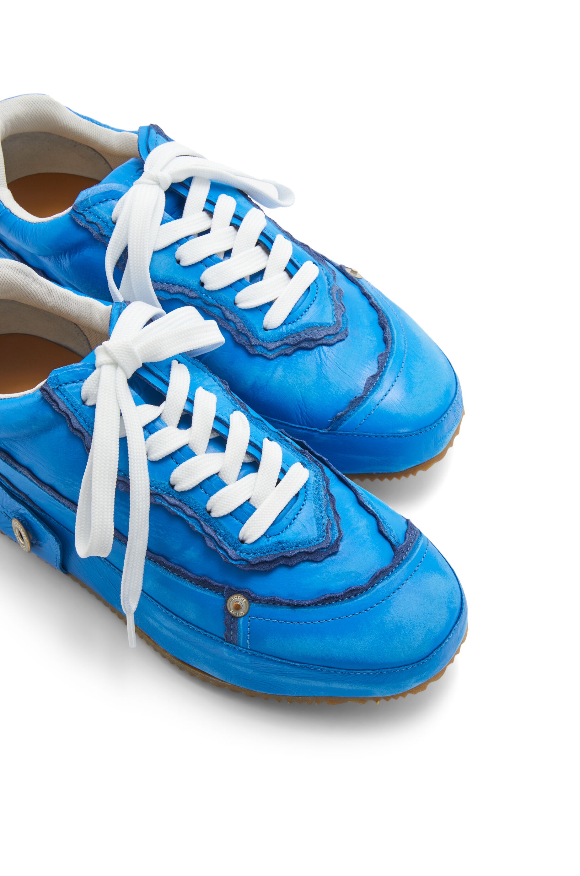 Deconstructed sneaker in calfskin - 4