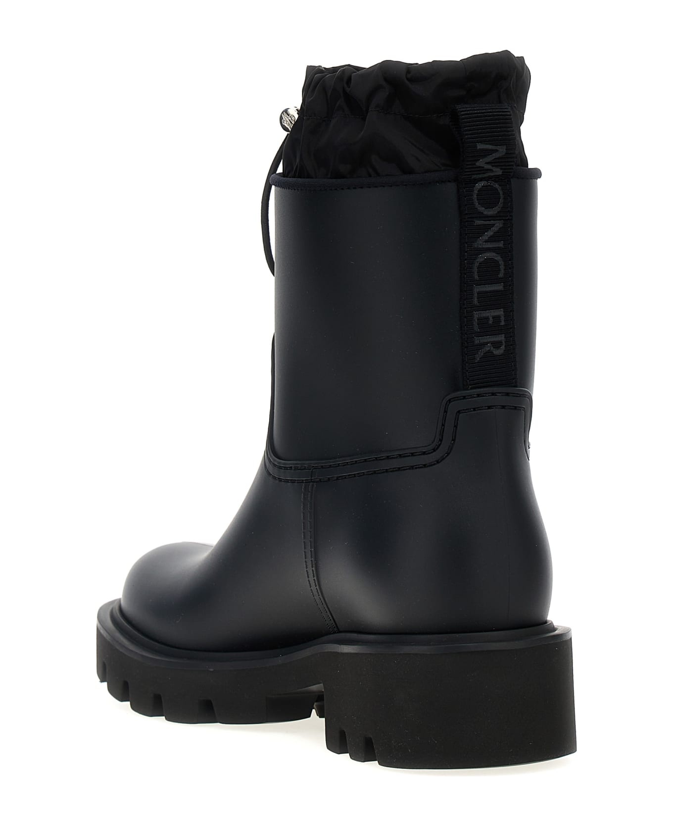 Black Kicktream Rain Ankle Boots - 3