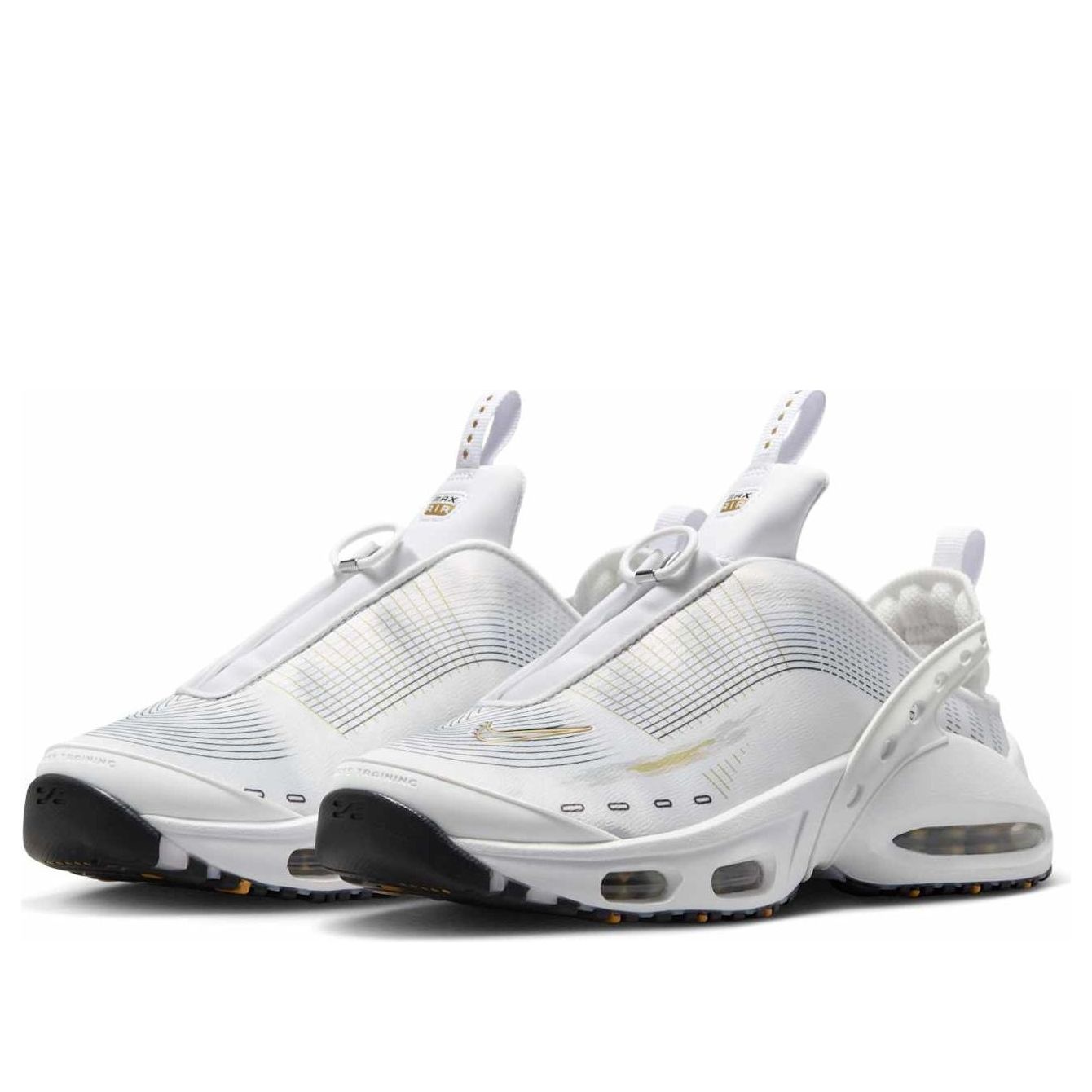 (WMNS) Nike Air Max Craze 'White Metallic Gold' FZ2089-100 - 3